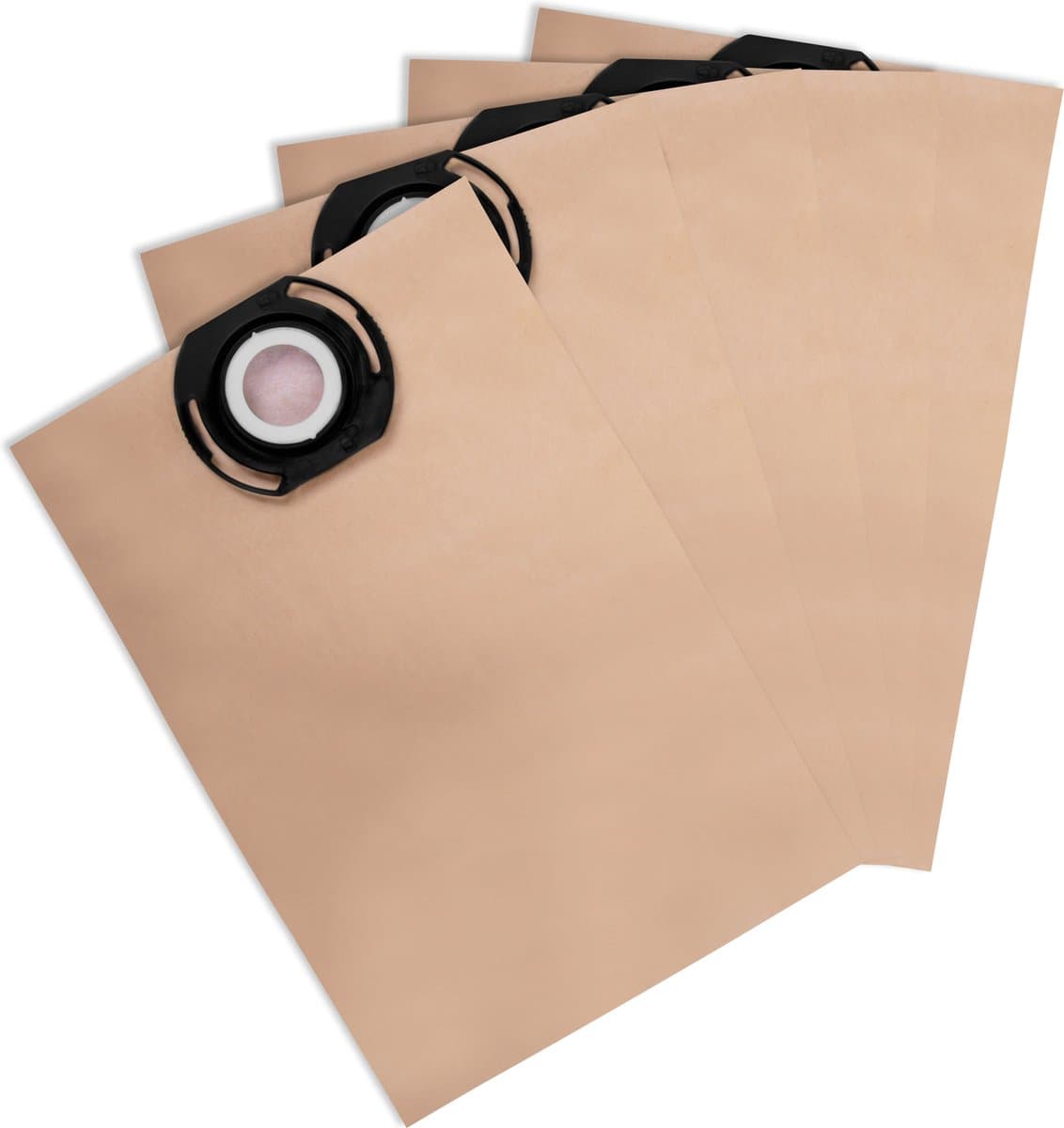 VONROC Stofzuigerzakken - 5 stuks - voor VC508DC compacte alleszuiger — afbeelding 1