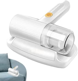 Bed Stofzuiger - Matrasreiniger - Hygiënisch slapen - UV-C reiniging - 12 kPa zuigkracht - Wit — thumbnail 5