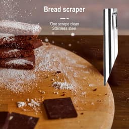 Kruimelveger Tafel - Keuken Gereedschap - Snel Opruimen - Roestvrij Staal - 14 x 8.5 cm - Stijl 1 — thumbnail 2