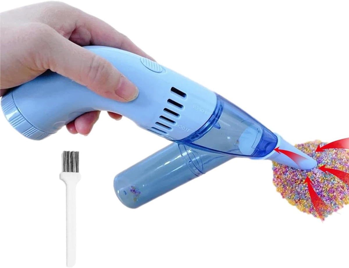 Kralenstofzuiger - Mini Picker - Sieraden Maken - Draagbaar Ontwerp - 24 cm - Blauw — afbeelding 1