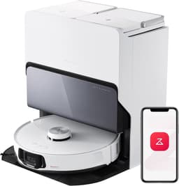 Roborock S8 MaxV Ultra - Robotstofzuiger - Combi Wit — thumbnail 1