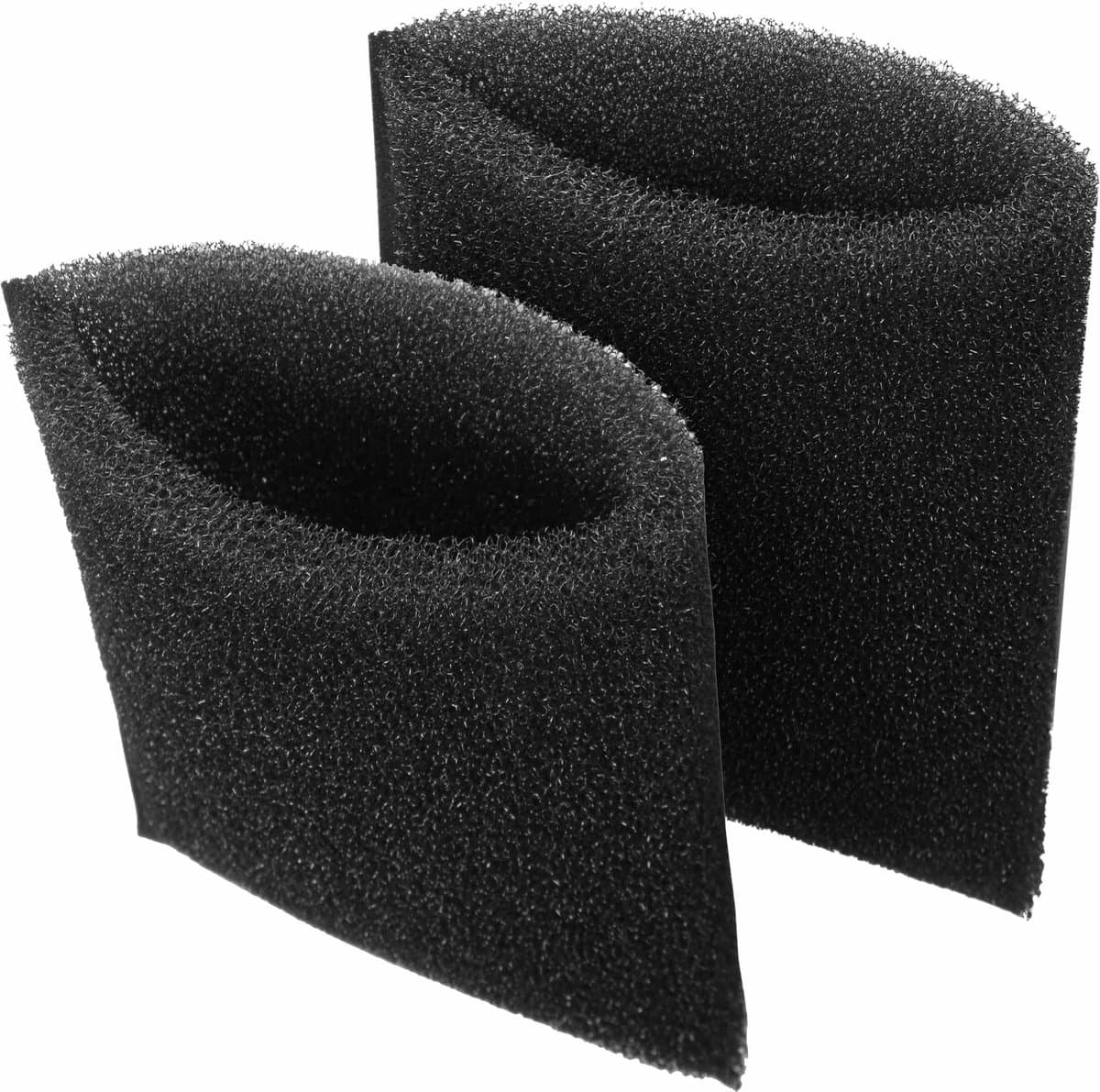 2x Dparts zwarte schuimfilter geschikt voor Karcher WD2 en WD3 stofzuiger series - grofvuilfilter voor natte toepassingen - motorfilter nat - filter nr. 5.731-595.0 — afbeelding 1