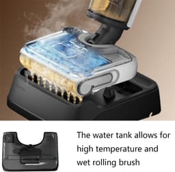 Stofzuiger Watertank - Reserveonderdeel - Nat Reinigen - Automatische Watertoevoer - Niet Gespecificeerd - Transparant — thumbnail 4