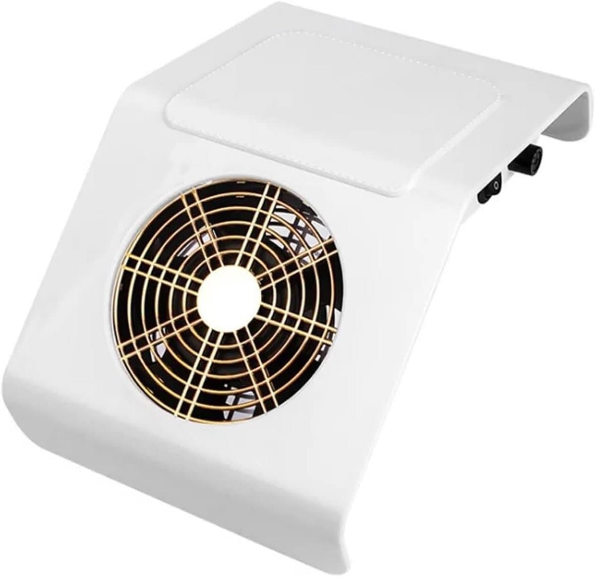 Nagelstofzuiger - Nail Dust Collector - Nagelstyling Schoon - Krachtige Zuigkracht - 40W - Wit — afbeelding 1