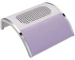 Nagelstofzuiger - Manicure Afzuiger - Nagelstof Afzuigen - Krachtige Absorptie - 80W Vermogen - Wit