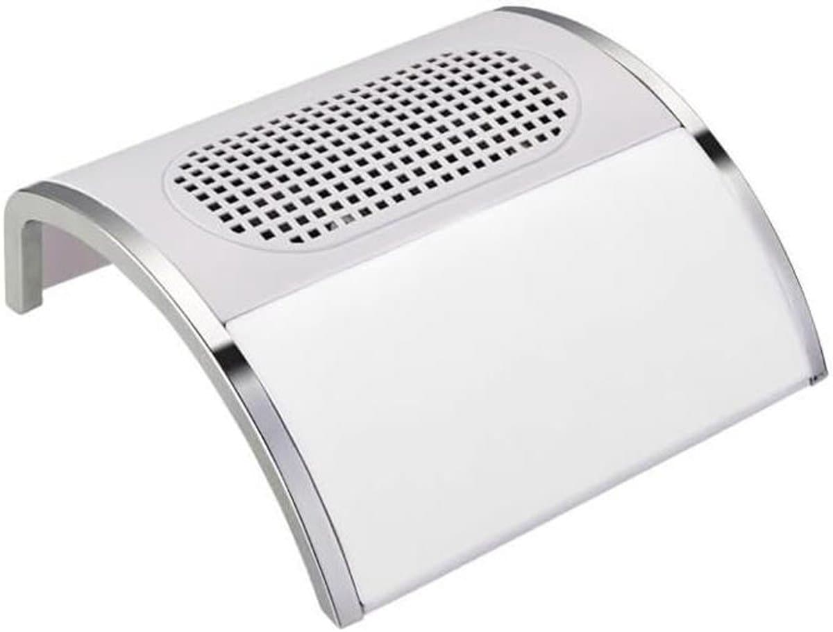 Nagelstofzuiger - Nagelstofafscheider Absorber - Nagels Vijlen - 80W High Power - 25.8 x 14 x 10 CM - Wit — afbeelding 1