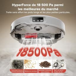 Roborock Qrevo Curv - Robotstofzuiger met multifunctioneel station 3.0 - 18500 Pa - Anti-klit systeem — thumbnail 3
