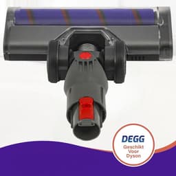 DEGG - Parketborstel + Stofzuiger Buis (rood) - Geschikt voor Dyson V10, V11, V15, V7 en V8 - Premium Kwaliteit — thumbnail 5