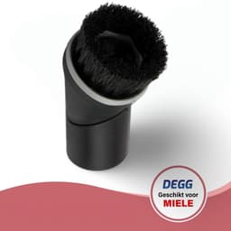 DEGG - 4-Delige stofzuiger set - Geschikt voor Miele - Stofzuigerbuis + Luxe parketborstel + Pistoolgreep + Plumeau - Voor harde vloeren — thumbnail 3