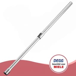DEGG - Complete vervangingsset - Geschikt voor Miele - Handgreep + Telescoopbuis + Plumeau + Parket Stofzuigermond - Voor Harde vloeren - 4-Delig — thumbnail 5