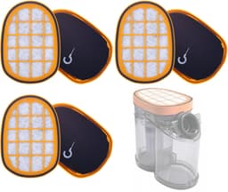 Rosfix Filter Vervanging Set - 3x Wasbaar Schuimfilter 3x Filter met Frame - Geschikt voor Philips — thumbnail 1
