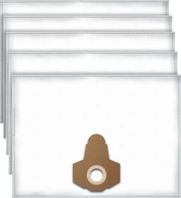 5x Dparts stofzuigerzakken geschikt voor Parkside en Einhell - microfleece zakken voor Lidl PNTF 23 - PTS 250 - PNTS 1250 - 1300 - 1400 - 1500 series - nat droog stofzakken — thumbnail 1