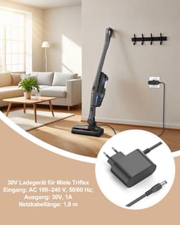 30V Oplaadkabel voor Miele Triflex Stofzuigers — thumbnail 5