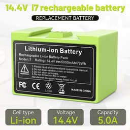 5000 mAh Vervangende Accu voor iRobot Roomba i7 — thumbnail 3