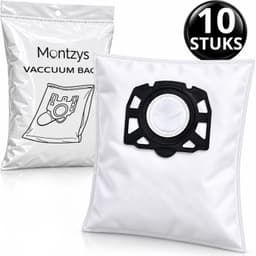 Montzys® Stofzuigerzakken Geschikt voor Kärcher WD3 & WD2 Plus - 10 Stuks - Stofzuiger Zakken - Geschikt voor Karcher Nat- en Droogzuiger — thumbnail 1