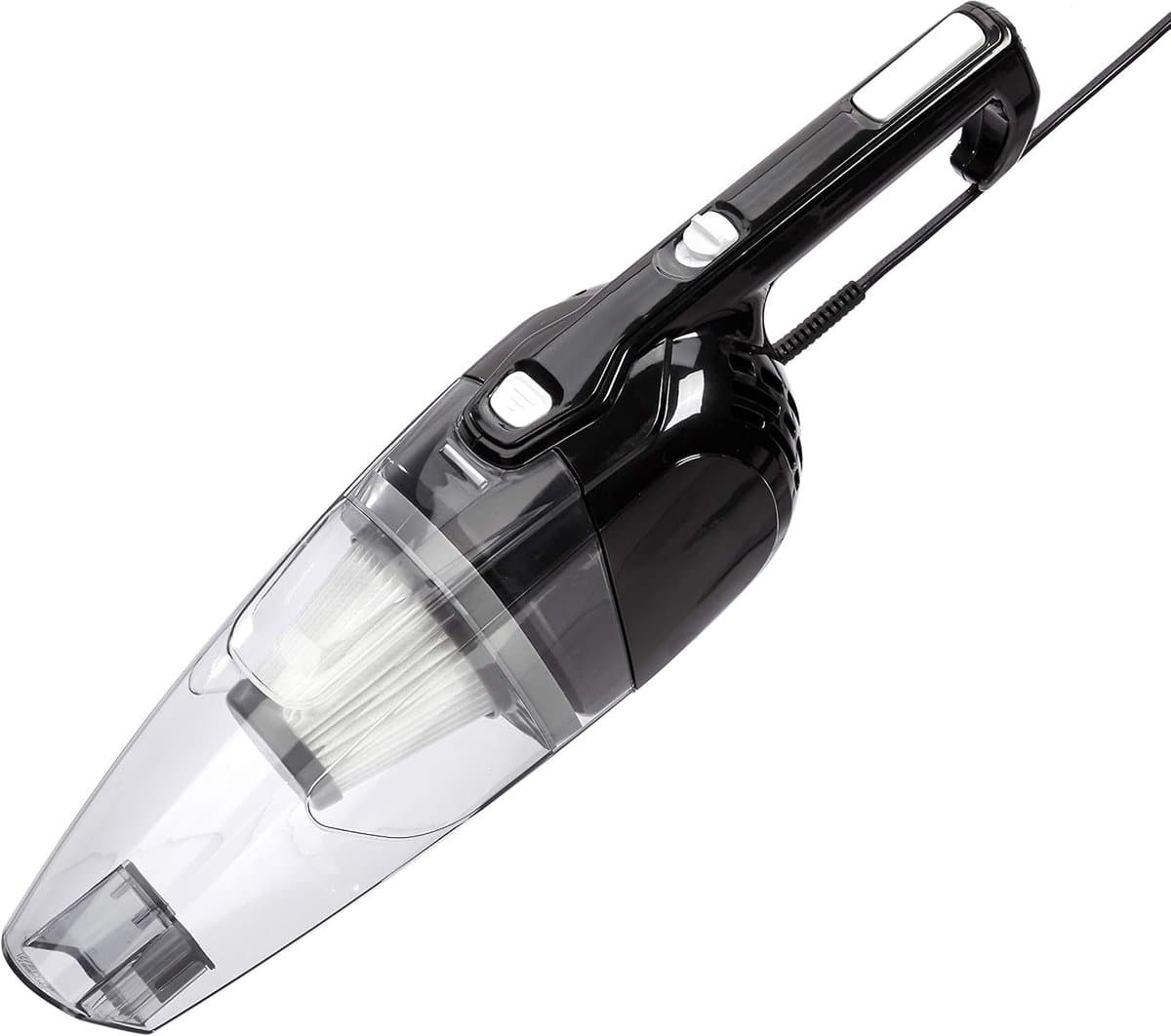 Steelstofzuiger 2-in-1 – ECO-motor & HEPA-filter | Met Kabel & Lichtgewicht | Voor Thuis & Kantoor | Zwart — afbeelding 1