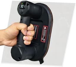 300 kg elektrische accu-vacuümzuiglift voor tegels en glas - 9,4 inch zuignap met auto-nazuigfunctie — thumbnail 1