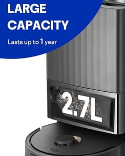 Herbruikbare Stofzuigerzakken 2,7L - 3 stuks - Compatibel met Roborock Automatische Stofzuigrobots - Wasbare Stofzakken met Rits - Geschikt voor Q Revo, S8 MaxV Ultra, Saros 10R en andere modellen — thumbnail 1