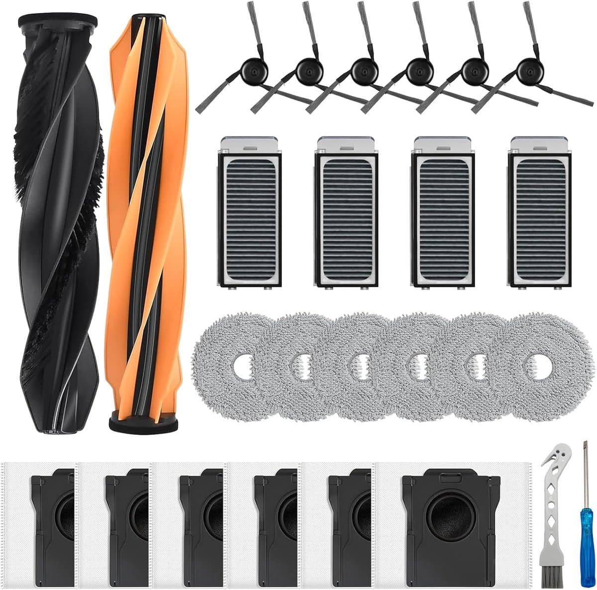 26 Pieces Accessories Compatible with Dreame X50 Ultra Complete/L50 Pro Ultra/X50 Master Vacuum Cleaner Parts - ShopVlot — afbeelding 1