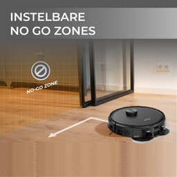 Zoef Robot Bep 5.0 robotstofzuiger met dweilfunctie - geschikt voor dierenharen - roterende mops - 20.000Pa zuigkracht - robotstofzuiger huisdieren - robot vacuum - uitgebreide mapping - verschillende schoonmaakmodi — thumbnail 5