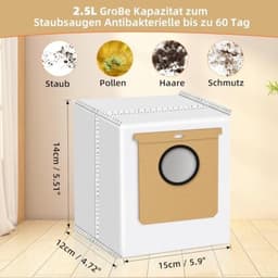 PromoHome 10 stuks stofzakken Geschikt voor Eufy Clean L60 SES / L60 Hybrid SES / L50 SES — thumbnail 4