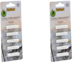 Set van 10 geursticks voor stofzuiger met vanillegeur TopFilter — thumbnail 1