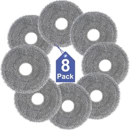10R schoonmaakdoekjes geschikt voor Roborock QV 35A/QV35S, Qrevo S, Qrevo Pro, Saros 10R/Z70, Qrevo Edge/Curv/Master/Slim, Qrevo S5V robotstofzuiger, verbeterde microvezel, wasbaar en herbruikbaar — thumbnail 1