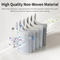 Compatibel met Dreame X40 Ultra Bot X40/X40 Pro Robotstofzuiger Vervanging Hoofdborstel HEPA-filter Mop Pads Stofzakken Reserveonderdelen Accessoires(10PCS) — thumbnail 2
