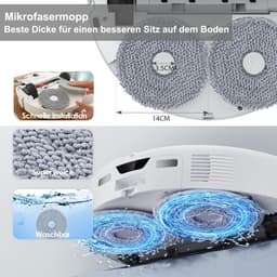 PromoHome Accessoires voor Roborock Qrevo Curv/Qrevo Curv S5X/Qrevo Edge/Qrevo Edge, S5A — thumbnail 2