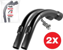 2x Vervangende Handgreep geschikt voor O.a. Miele C1, C2, S2000, S4000, S5000, S6000, S8000, S2, S4, S5, S6 en S8 series - Pistoolgreep van hoge kwaliteit - Simpel zelf uw greep vervangen van uw stofzuiger! — thumbnail 1