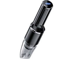 Xd Xtreme - Mini handstofzuiger - Oplaadbaar - Kruimelzuiger - Auto stofzuiger - Zwart - Lichtgewicht - Krachtig - HEPA filter - Kruimeldief - draadloos