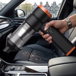 Autostofzuiger – 16000 Pa – Borstelloze Motor – Draadloos & Oplaadbaar – Auto & Thuis — thumbnail 5