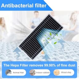 15-delige accessoireset voor Ecovacs Deebot X11 OmniCyclone robotstofzuiger - 1 hoofdborstel, 2 wismoppen, 4 stationfilters, 4 zijborstels, 4 HEPA-filters — thumbnail 2
