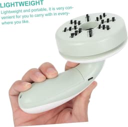 Handheld stofzuiger - Klein stofzuigertje - Tafelstofzuiger - stofzuiger - draagbaar - handheld - USB Oplaadbaar - hoge zuigkracht - compact en draagbaar - bureau voor het reinigen van kruimels, huishouden, kantoor - groen — thumbnail 4