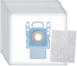 10x Dparts PRO stofzakken geschikt voor Bosch & Siemens G-ALL - Serie 8, 6, 5, 2 stofzuigerzakken - Q8.0 Q5.0 Q4.0 Q3.0 Z7.0 Z5.0 Z4.0 Z3.0 Z2.0 - stofzuigzak si52 - Move On - Pro Silence, Animal, Hygienic - Ingenius - Free'e - Logo bbz41fgall — thumbnail 1