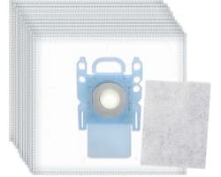 10x Dparts PRO stofzakken geschikt voor Bosch & Siemens G-ALL - Serie 8, 6, 5, 2 stofzuigerzakken - Q8.0 Q5.0 Q4.0 Q3.0 Z7.0 Z5.0 Z4.0 Z3.0 Z2.0 - stofzuigzak si52 - Move On - Pro Silence, Animal, Hygienic - Ingenius - Free'e - Logo bbz41fgall