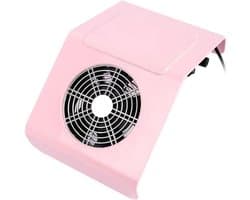 Nagelstofzuiger - Nail Dust Collector - Nagelstudio Apparatuur - Krachtige Zuigkracht - 17.78 cm - Roze
