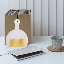 Stoffer en Blik Set - Kleine Veegset - Snel Opruimen - Compact Ontwerp - 21 cm - Diverse Kleuren — thumbnail 3
