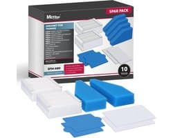 McFilter 2 x Filter Set 5 Pieces Suitable for Thomas Vacuum Cleaners AQUA+ and Pet and Family Series Alternative for - ShopVlot
