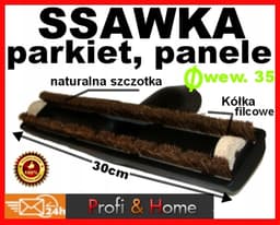Parket & Laminaat Parketborstel 35mm met Wieltjes — thumbnail 2