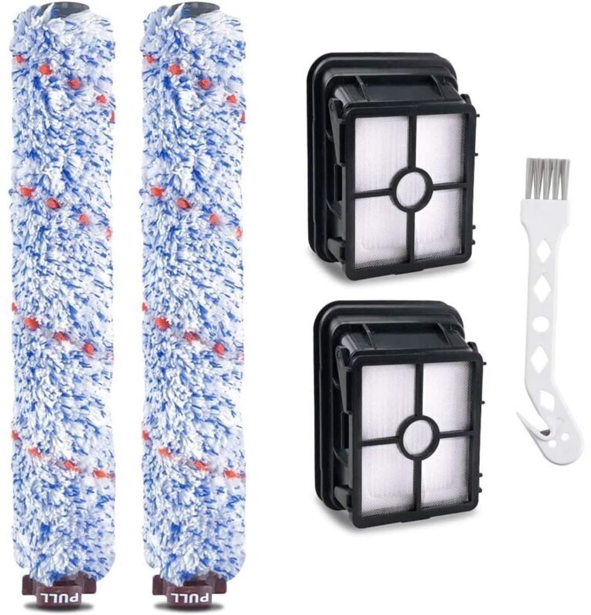Accessoiresgeschikt voor de Bissell Crosswave 3-in-1 stofzuiger: Vervangende roterende borstel, vervangend filter,geschikt voor de Bissell 17132 en 2225N series. — afbeelding 1