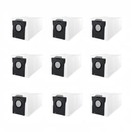 9 Stuks Stofzakken Geschikt voor Dreame D20 Plus & D20 Pro Plus - Vervangt RDB17 - 3L Stofzuigerzakken voor Afzuigstation — thumbnail 1