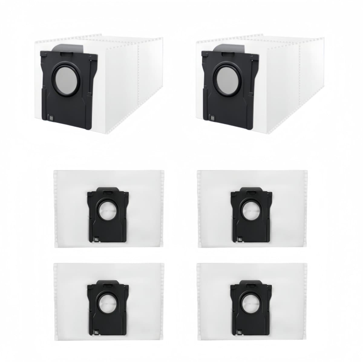 6 Stuks Stofzakken Geschikt voor Dreame D20 Plus & D20 Pro Plus - Vervangt RDB17 - 3L Stofzuigerzakken voor Afzuigstation — afbeelding 1