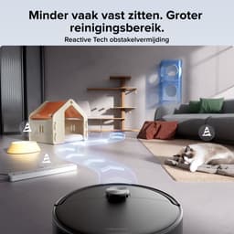 Roborock Qrevo 2 Pro Set-Robotstofzuiger-FlexiArm-technologie-25000 Pa-dubbel anti-klitsysteem-Intensieve tapijtreiniging 15 mm Dweilverhoging-Drogen met 45°C hete lucht en zelfreiniging op 75°C-Roborock SmartPlan 3.0-Reactive Tech obstakelvermijding — thumbnail 4
