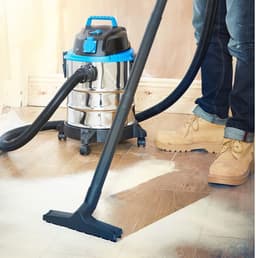KIRA® Karcher - Krachtige Alleszuiger voor Nat & Droog - Professionele Bouwstofzuiger - Zilver - 35cm x 35cm x 51cm — thumbnail 3