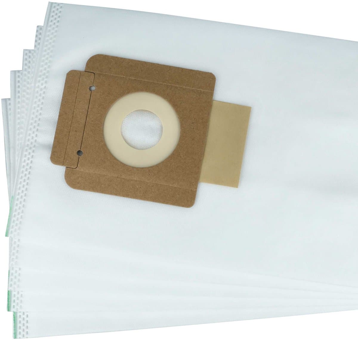 vhbw 20 stuks stofzakken, compatibel met de Kärcher T 7/1 Professional en T 9/1 BP stofzuigers – 33,5 cm x 18,5 cm, wit — afbeelding 1