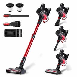 Steelstofzuiger Draadloos 4-in-1 – 49 Min Accuduur – HEPA Filter – LED Verlichting – 2 Zuigstanden — thumbnail 1