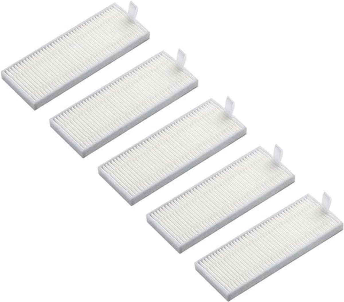 5 Pack Vervanging Filter Set - Wasbare Stoffilter - Efficiënte Filtratie Voor Lefant F1 Robot Stofzuiger Onderdelen Accessoires — afbeelding 1