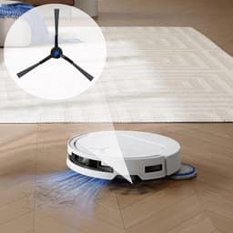 SnelShoppen - 6 Stuks Zijborstels voor Robotstofzuiger, Hoogwaardige Nylon, Vervangingsonderdeel voor Ecovacs Deebot T50 Pro Omni, T50 Max Pro Omni, X — thumbnail 4