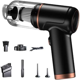MODFU Draadloze handstofzuiger voor auto en huis – Lichtgewicht, krachtig en oplaadbaar via USB — thumbnail 1